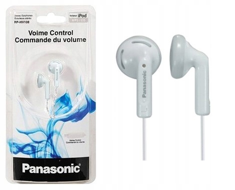 

Słuchawki Panasonic RP-HV108 białe