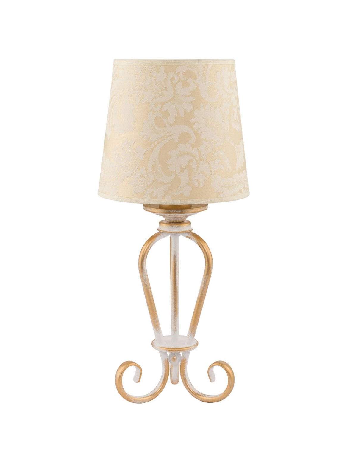 STYLOWA LAMPKA NOCNA ABAŻUREM SOFIA 1 SALONU ECRIE