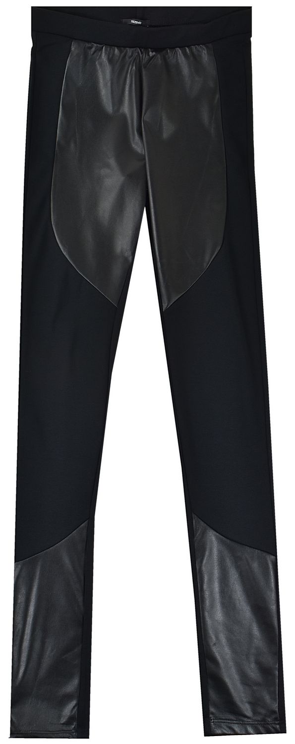 

Calzedonia Tezenis spodnie legginsy łaty skóra S