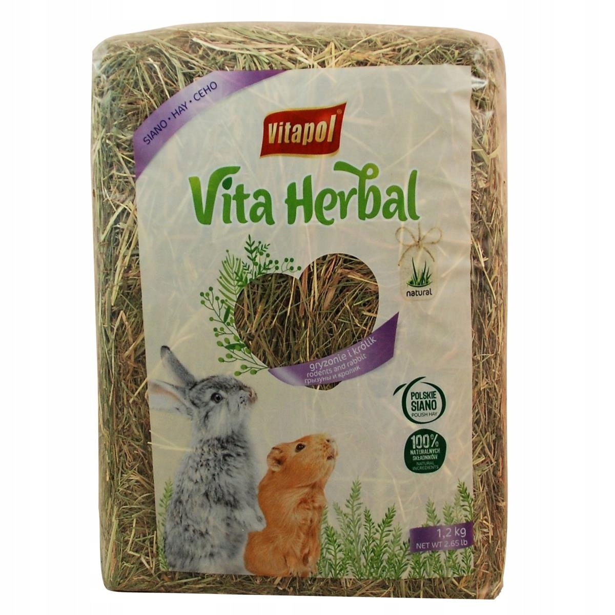 SIANO VITA HERBAL VITAPOL 1,2 KG KRÓLIK ŚWINKA