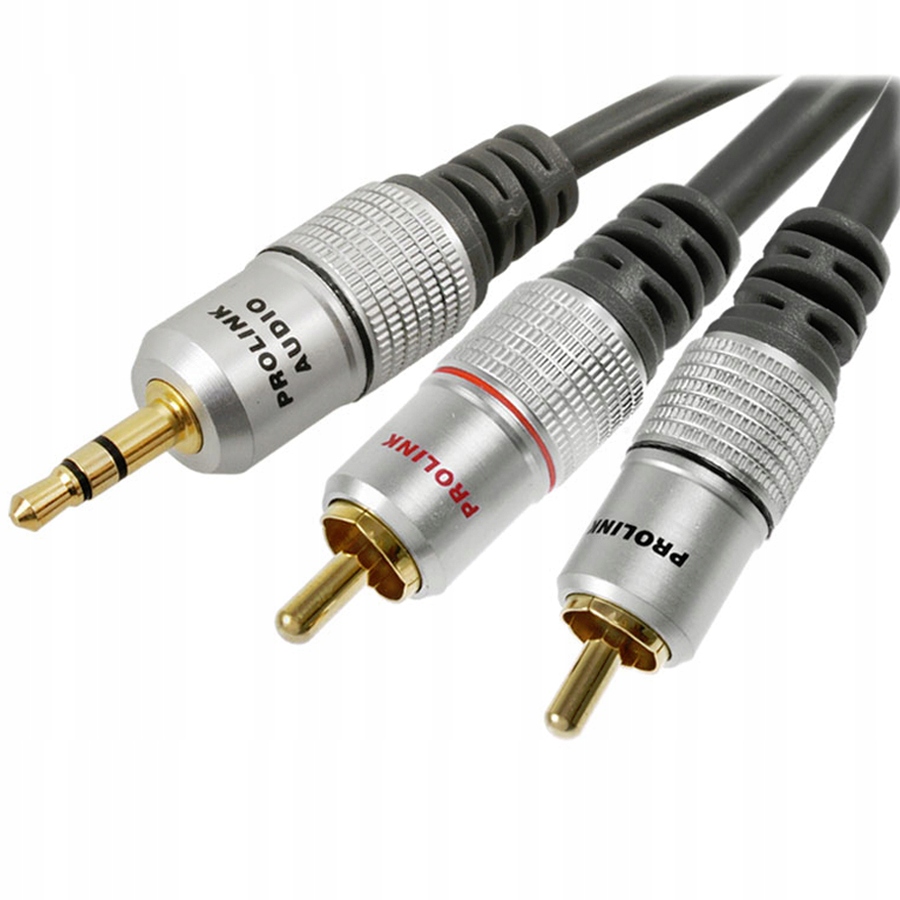 

Kabel mini Jack 3.5 - 2RCA Prolink Exclusive 1.8m
