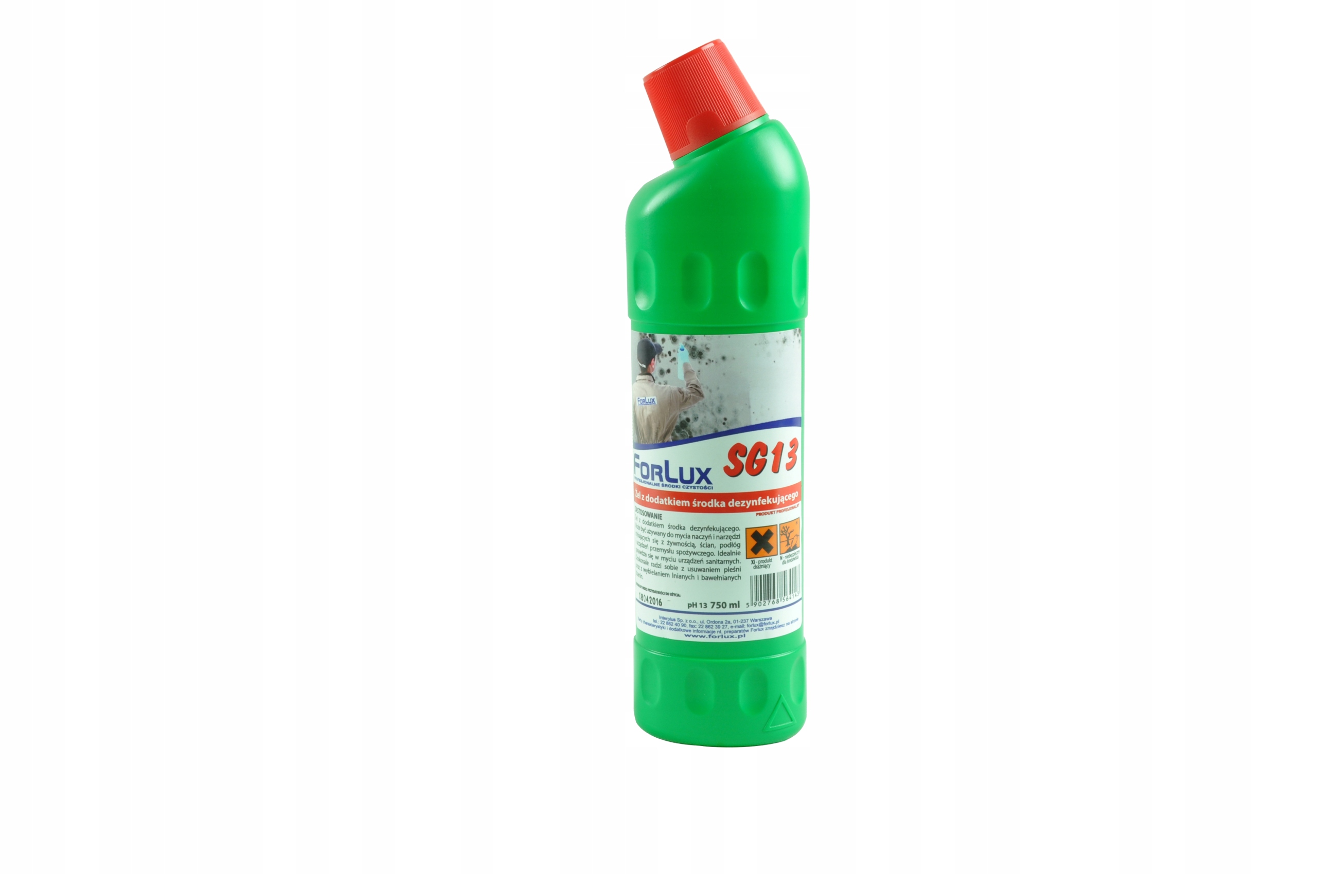 

Forlux Żel do Wc ze środkiem. dezynf. 0,75L Sg 013