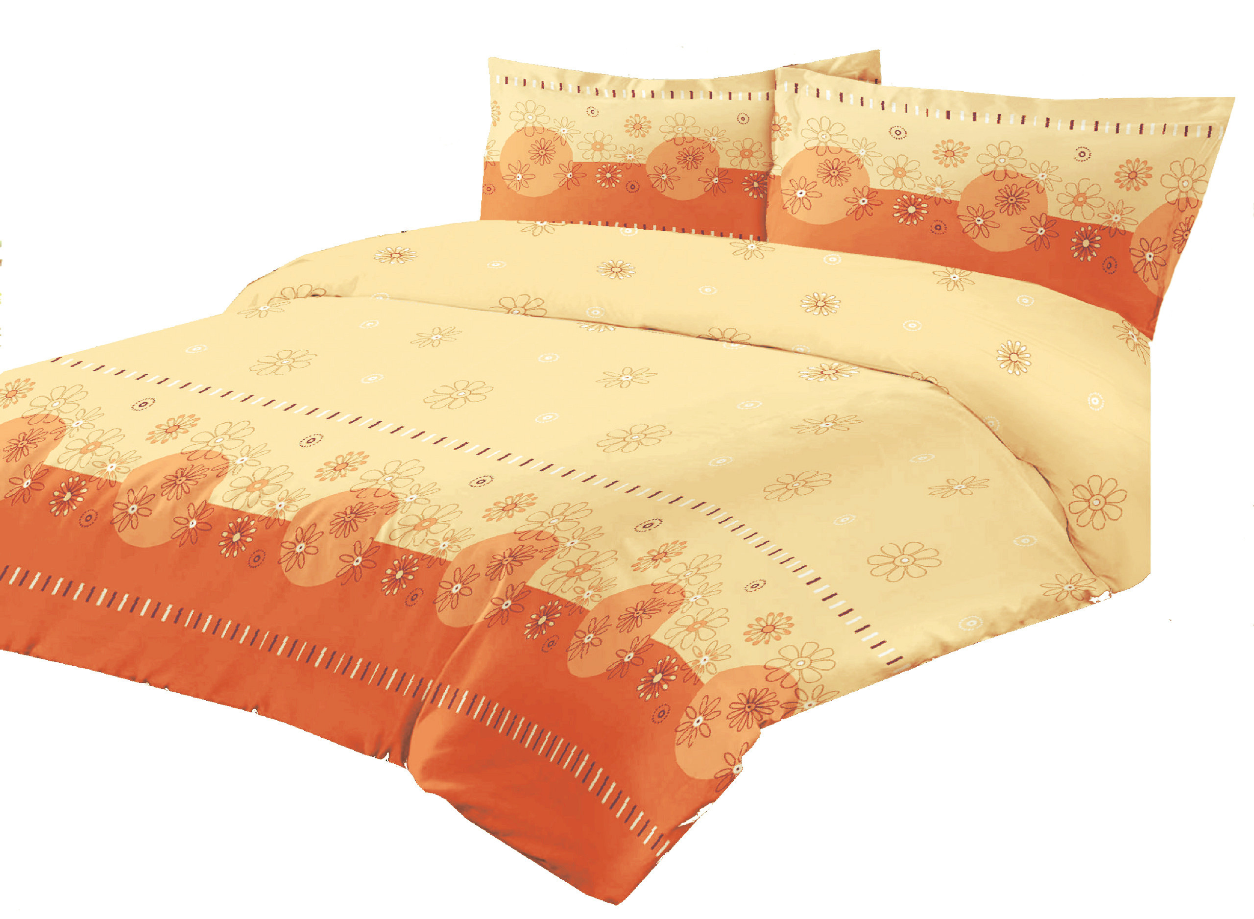 

pościel satynowa 160x200 bawełna 100%, 1196 orange