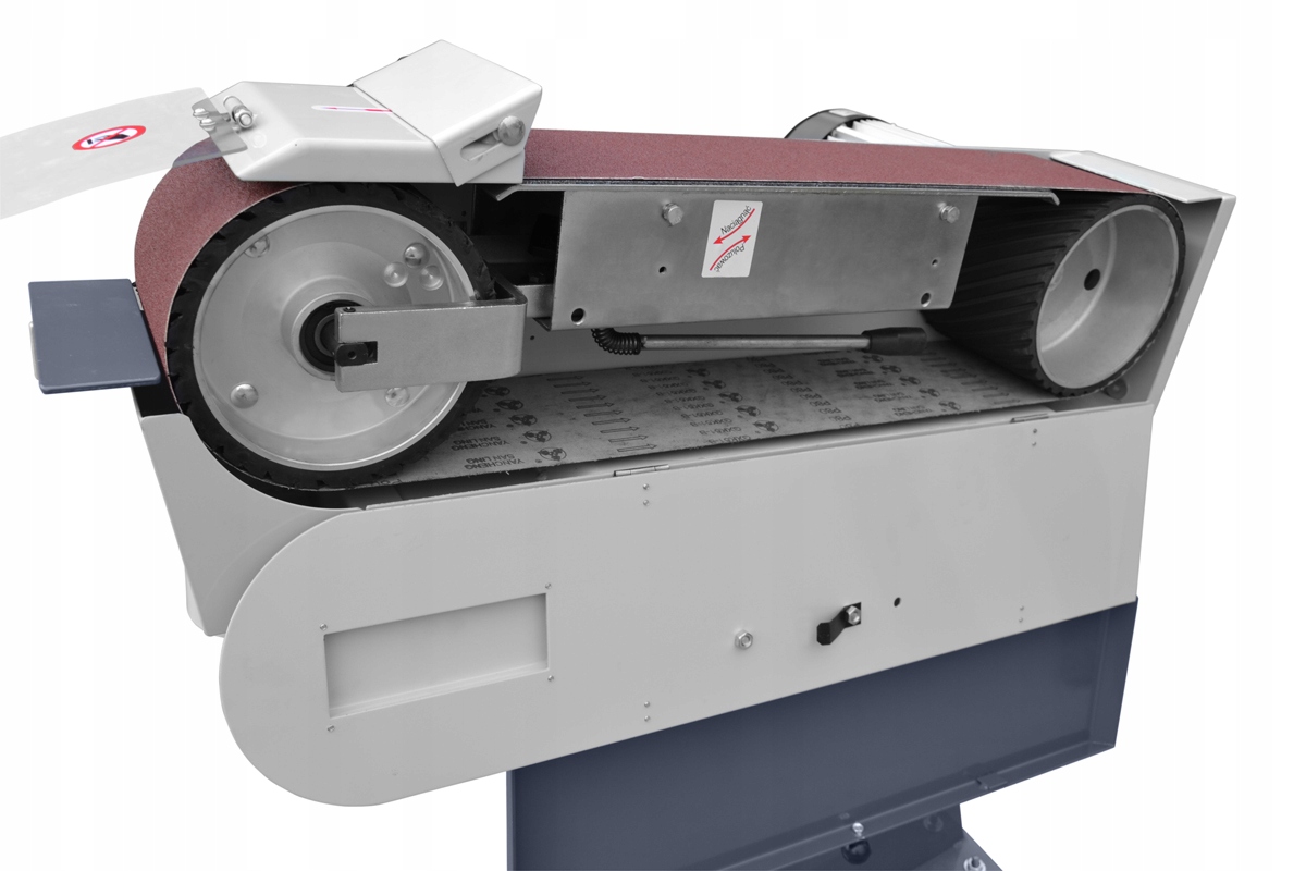 SZLIFIERKA TAŚMOWA PASOWA PRZEMYSŁOWA DO METALU 75X2000 2BIEGI Marka Cormak