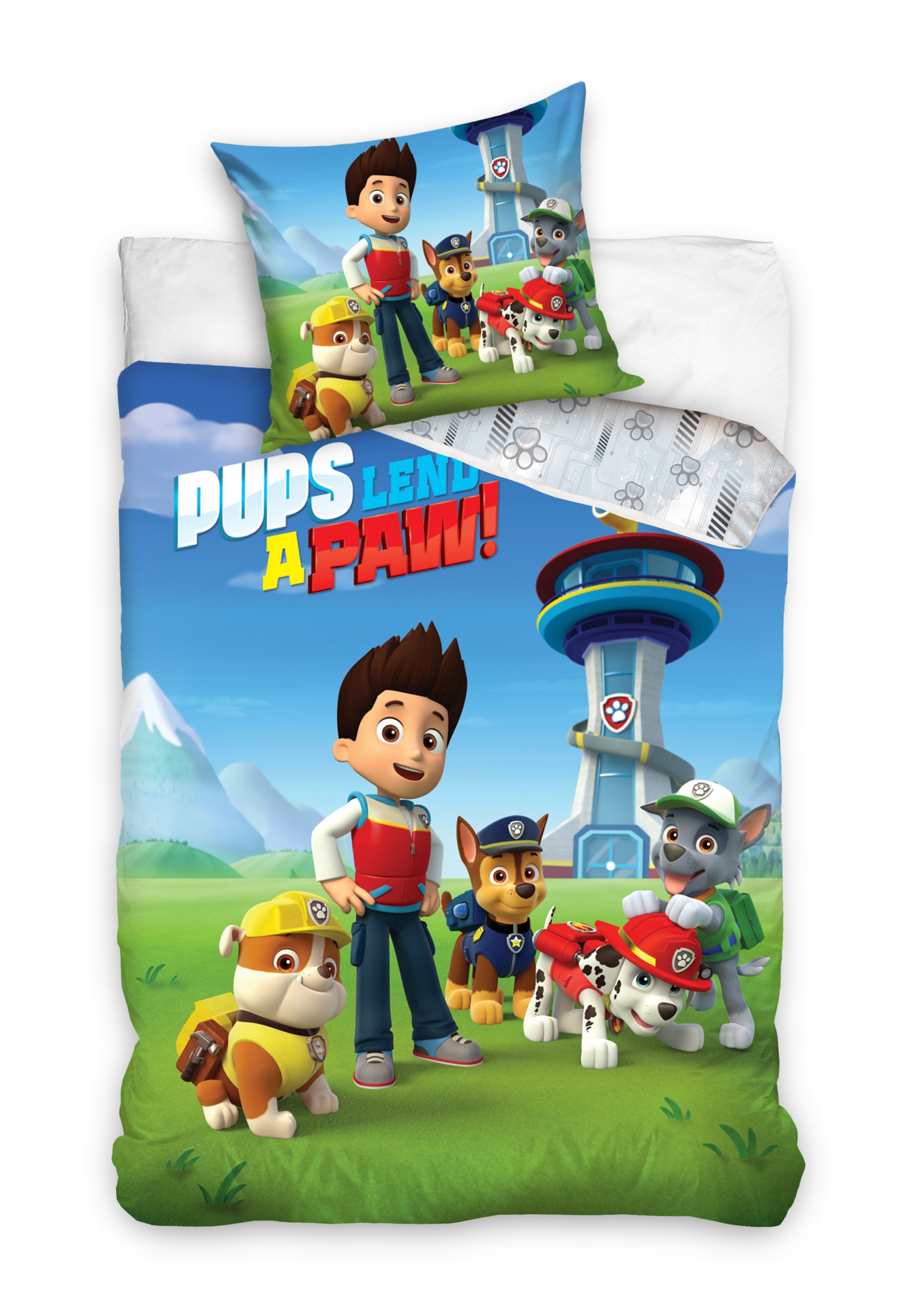 

Psi Patrol Paw Pościel Dwustronna Ryder 160x200