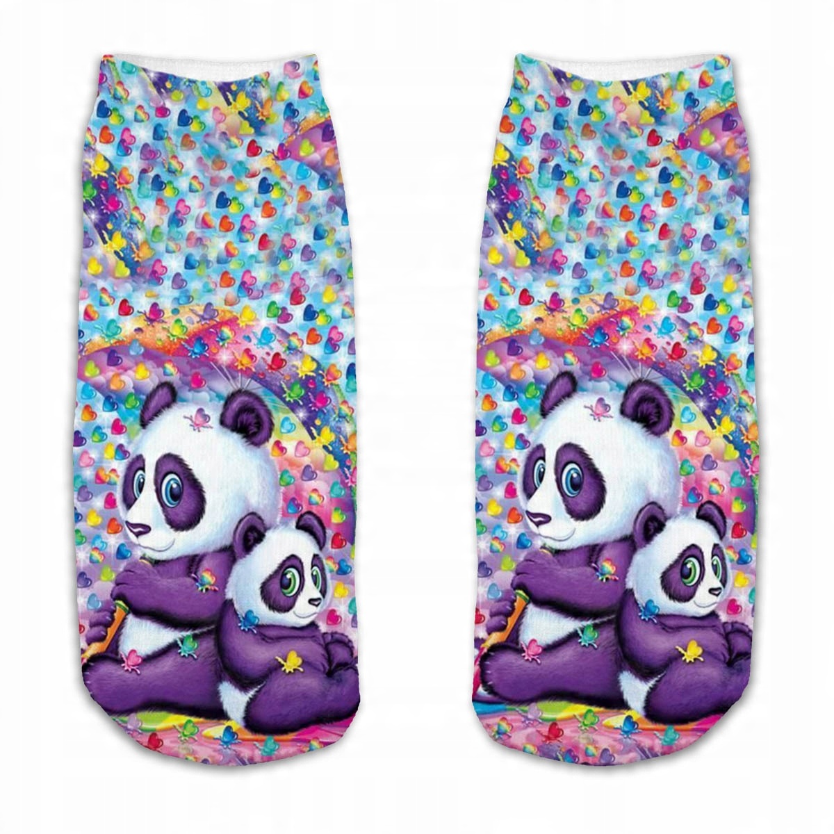 

Skarpetki Stopki Fullprint 3D Miś Panda Kolorowy