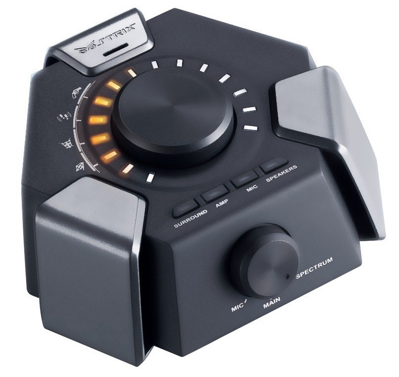 Słuchawki nauszne Asus Strix DSP PC/MAC/PS4 Model Strix DSP PC/MAC/PS4