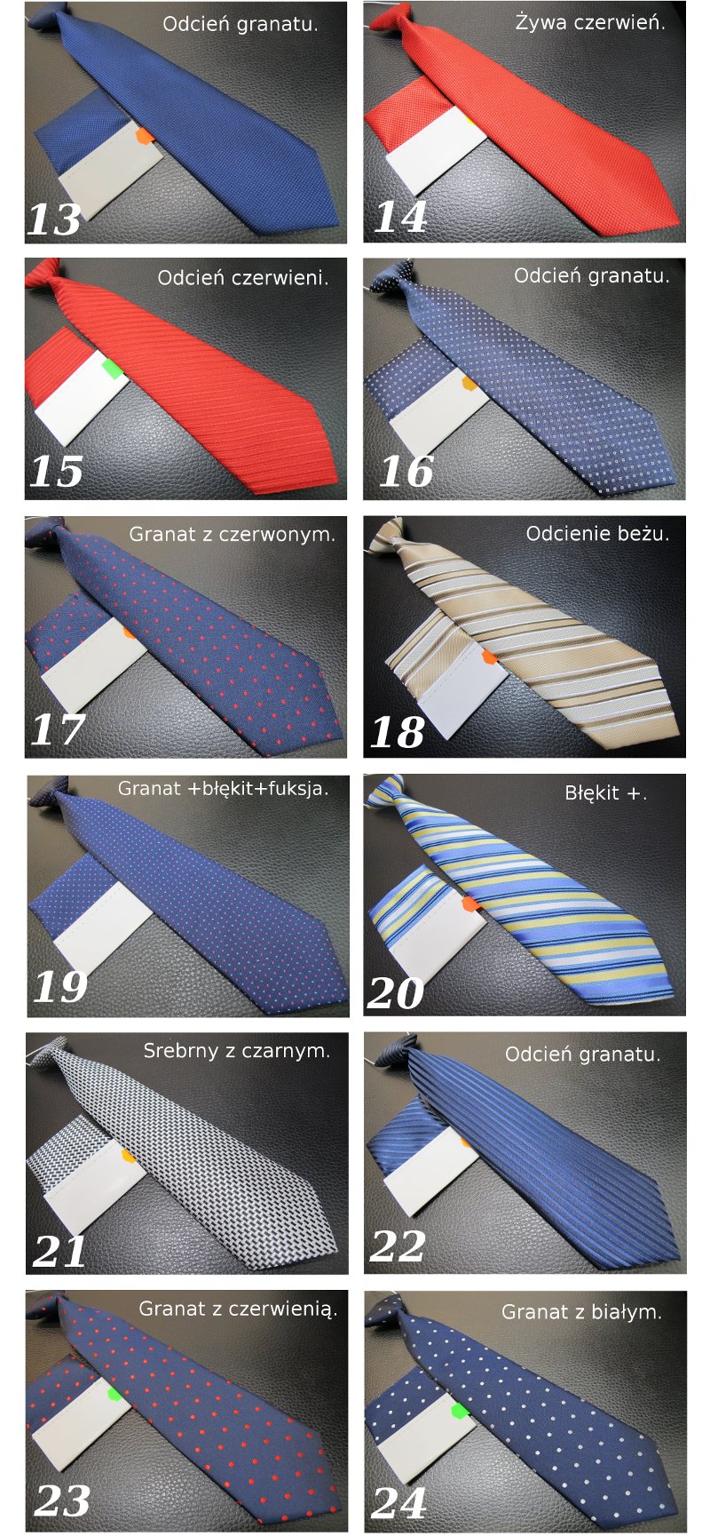 KRAWAT dziecięcy chłopięcy 3-7 LAT WZORY Marka Inna marka