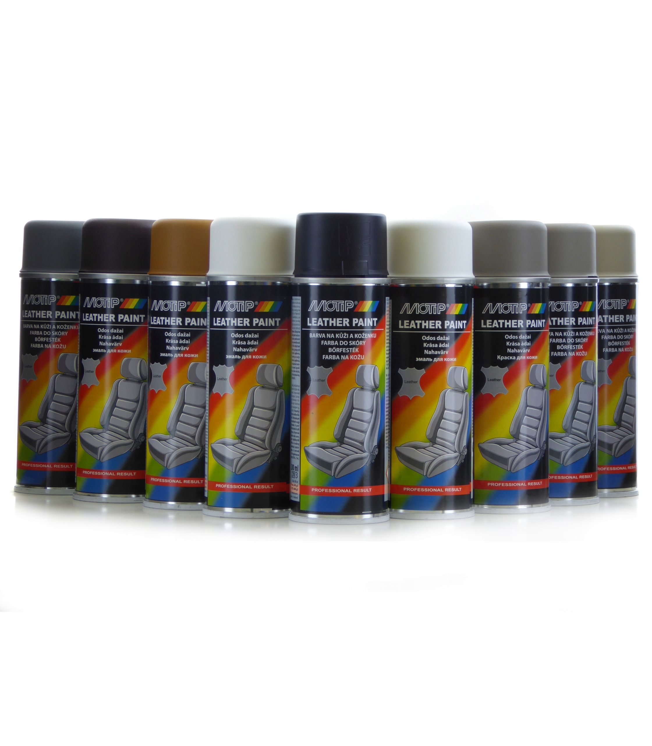 MOTIP rudy LAKIER FARBA DO SKÓRY VINYLU SPRAY EAN (GTIN) 8711347254736