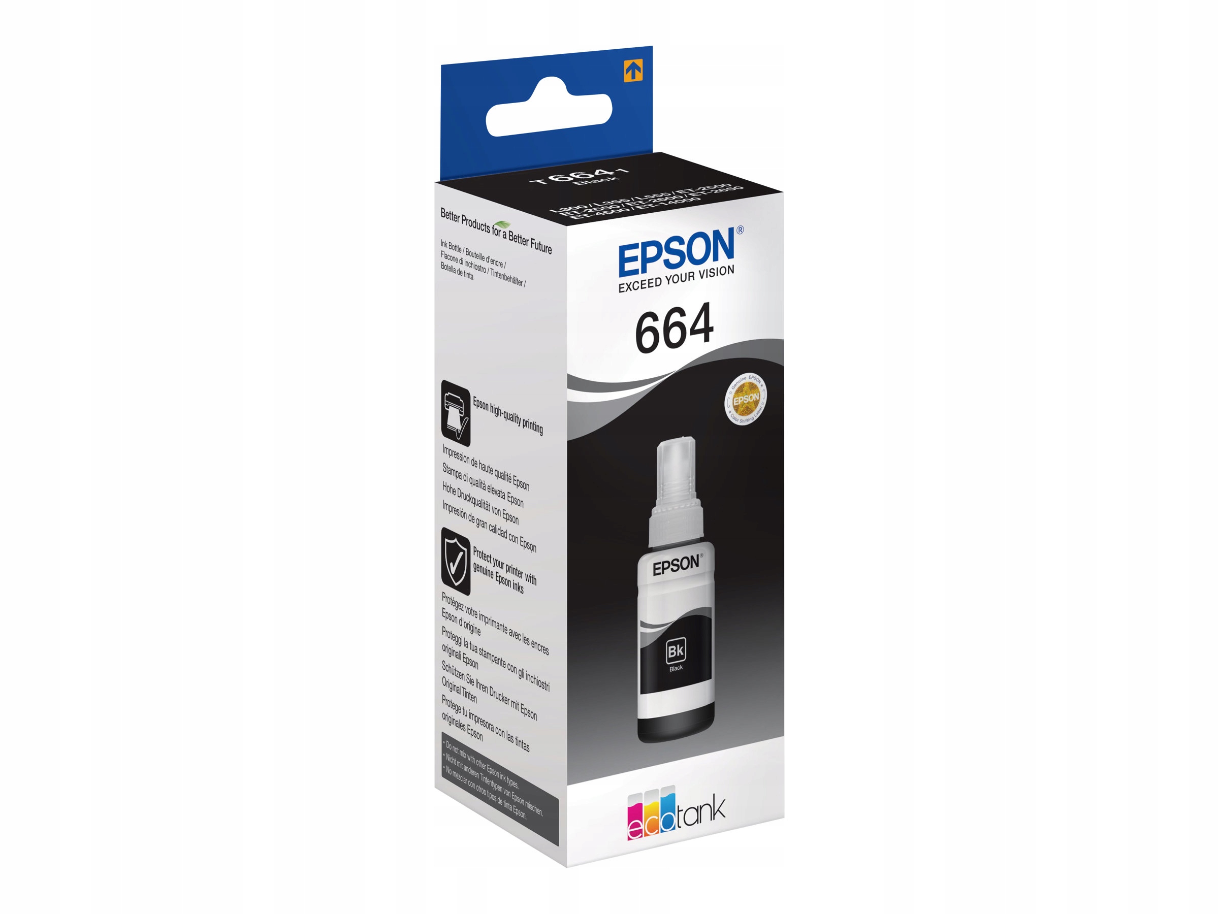 

Tusz org. Epson T6641 Bk L100 L110 L120 L130 L132