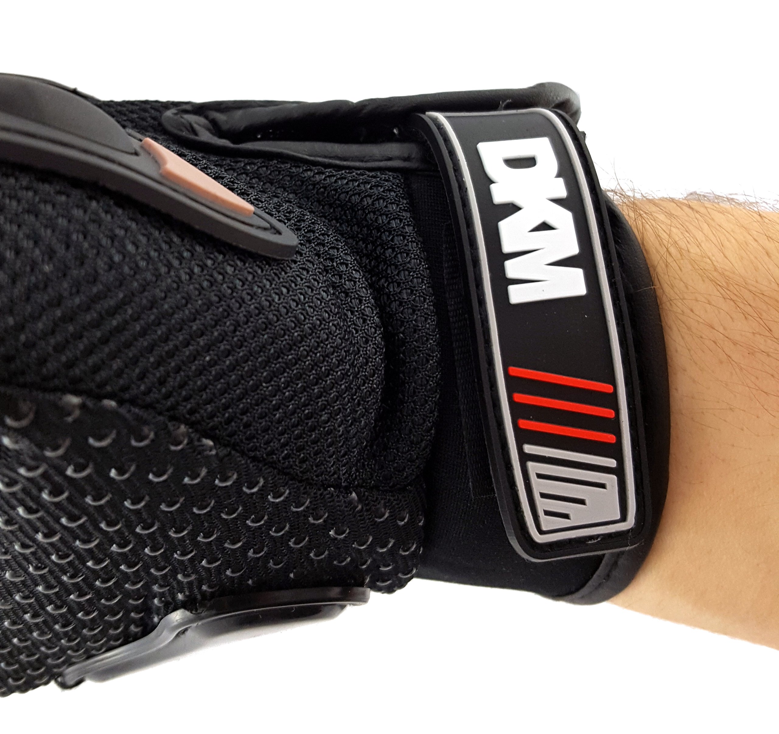 RĘKAWICZKI ROWEROWE DOWNHILL BMX ROWEROWE ZJAZDOWE S na ROWER WZMOCNIONE Kolor czarny