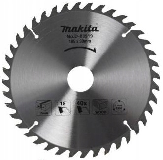 

Makita D-03919 Tarcza Do Drewna 185X30 40Z