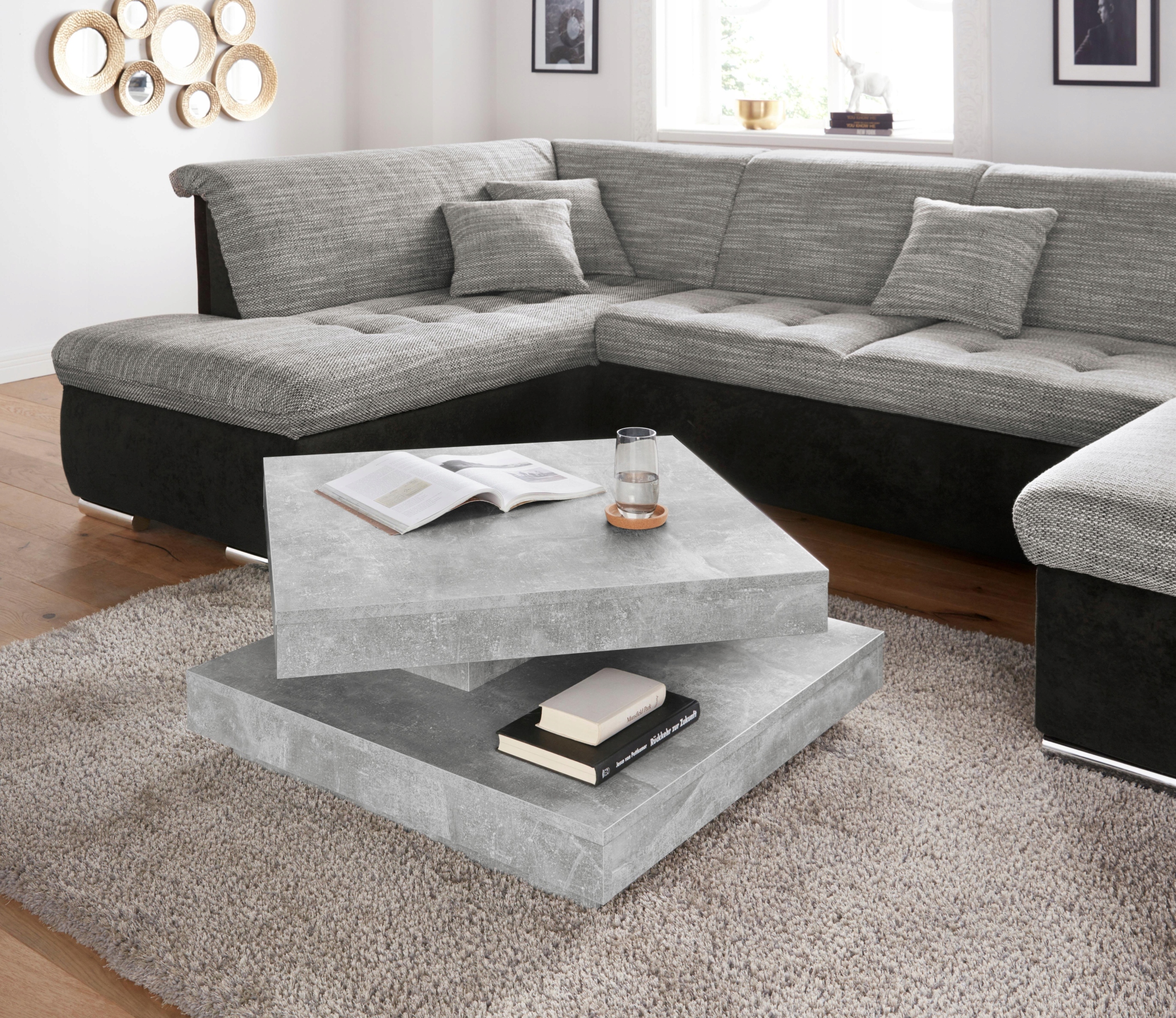 Stolik kawowy ława beton obrotowy blat Tom Kolekcja inna