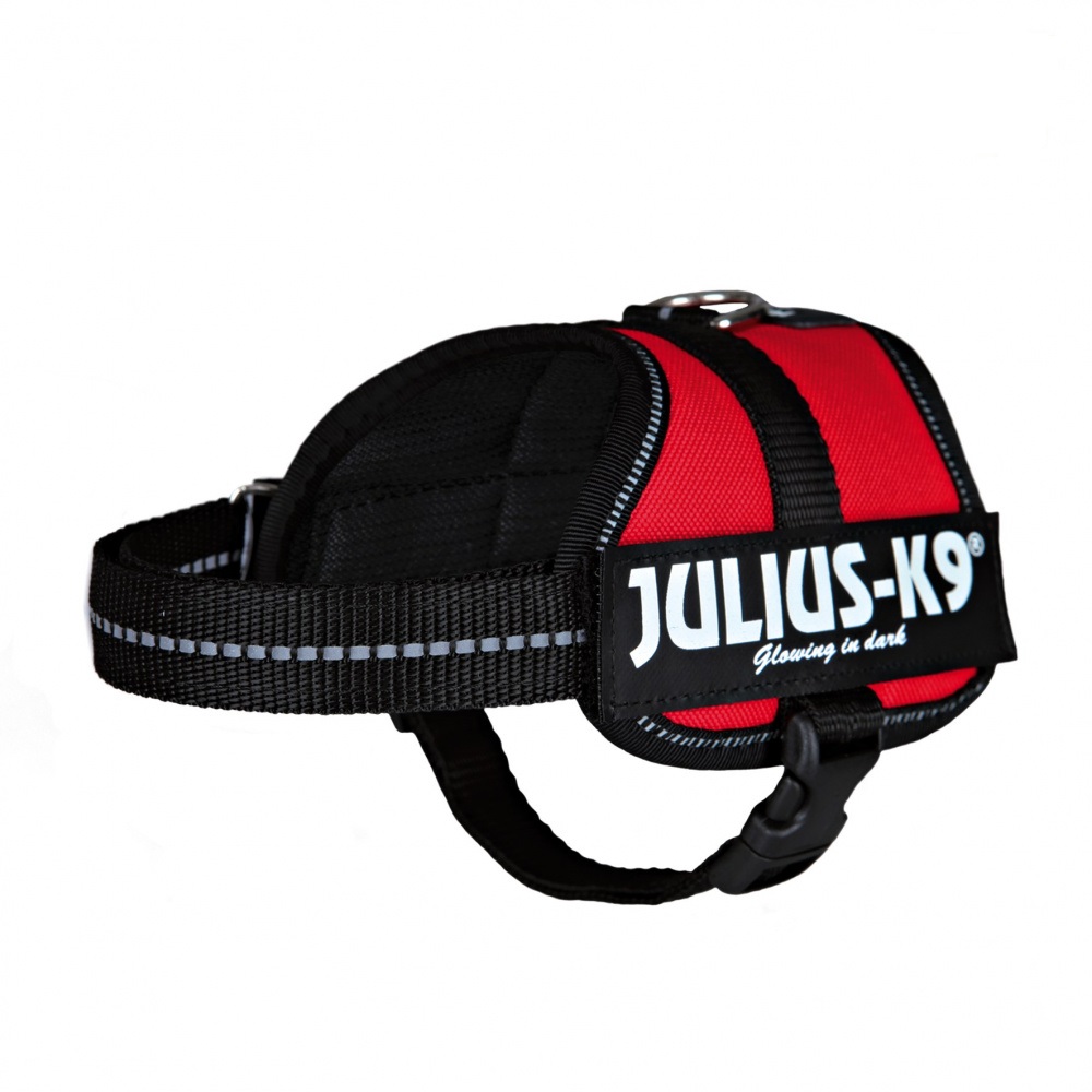 Julius-K9 silový postroj 2/L-XL 71-96 cm/50 mm, červený