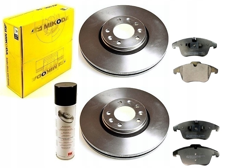 Диски колодки CITROEN C5 III 2008-передня 304mm