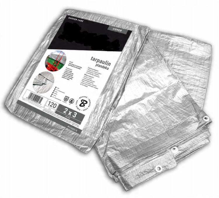 

Plandeka Srebrna 3X4M 120G Gruba!! Mocna!!