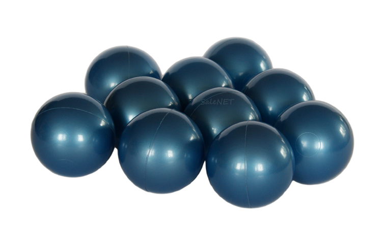 Piłki do basenu metaliczne 100szt 7cm WYBIERZ KOLO Wiek dziecka 3 m +