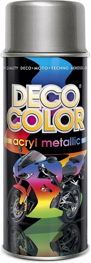 

Deco Color Srebrny Metalik Akryl Spray 400ml