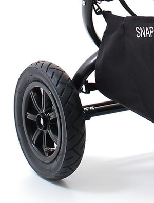 Valco Baby Snap 4 Sport COAL BLACK KOŁA POMPOWANE Waga wózka 8.55 kg