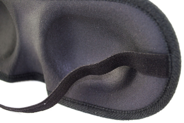 OPASKA OPASKI NA OCZY MASKA DO SPANIA CZARNA 3D Materiał dominujący inny