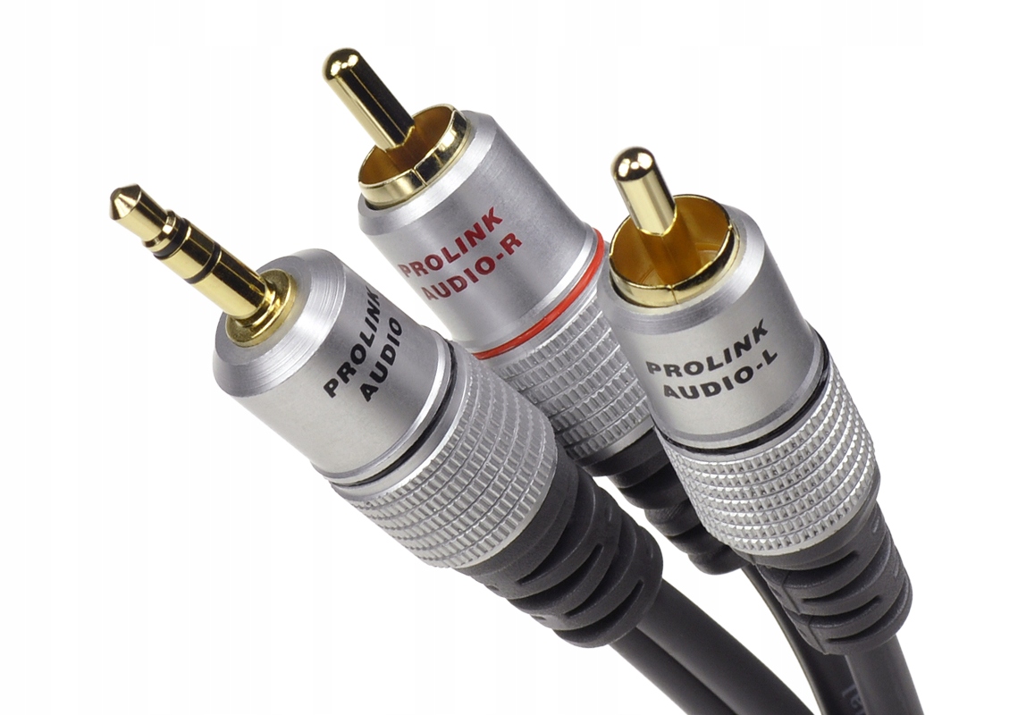 

Prolink Tcv 3420: Kabel mini jack/2xRCA Cinch 20m