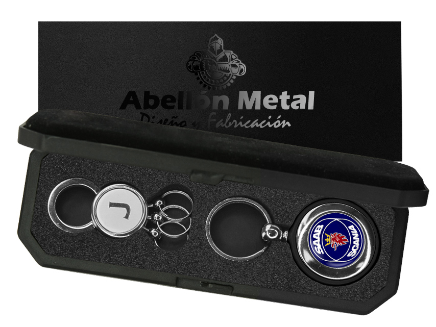 БРЕЛОКИ SAAB ХРОМ 3D ГРАВЕР ЕКСКЛЮЗИВНИЙ ПОДАРУНОК