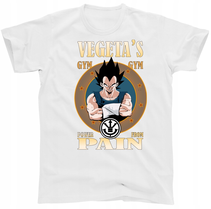 

Koszulka Dragon Ball Na Siłownie Vegeta M