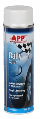 

App Rally Lakier Akrylowy Spray 500ml Biały