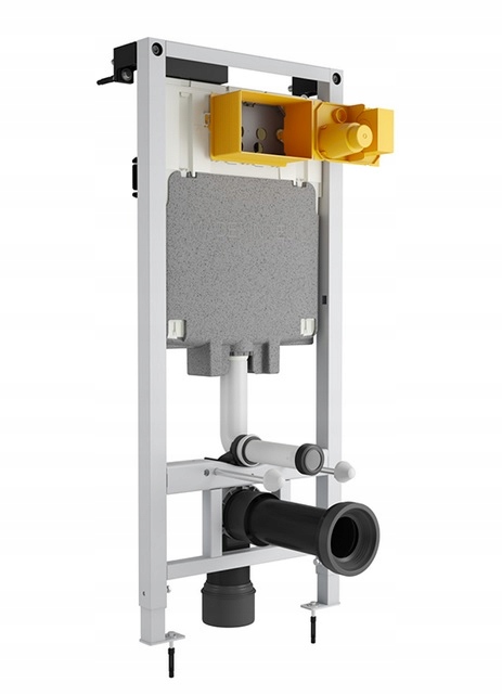 EXCELLENT SHIRO STELAŻ WC+WSPORNIKI+PRZYCISK+MATA Marka Excellent