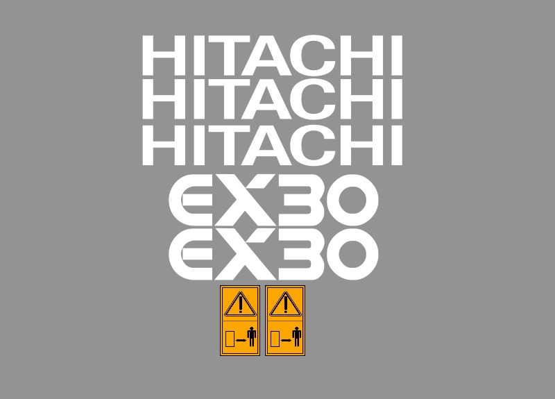 Samolepky EX30 EX22 EX15 EX20 EX8