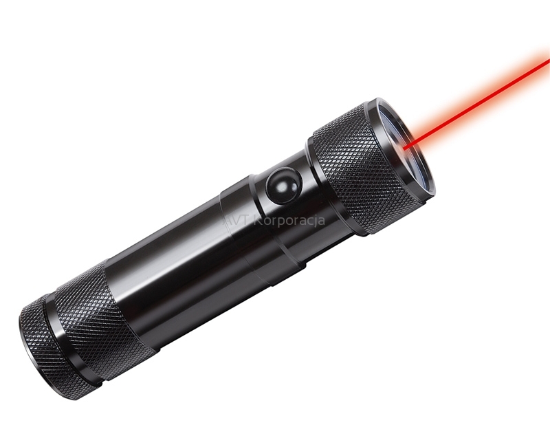 

Latarka Led ze wskaźnikiem laserowym 1179890100