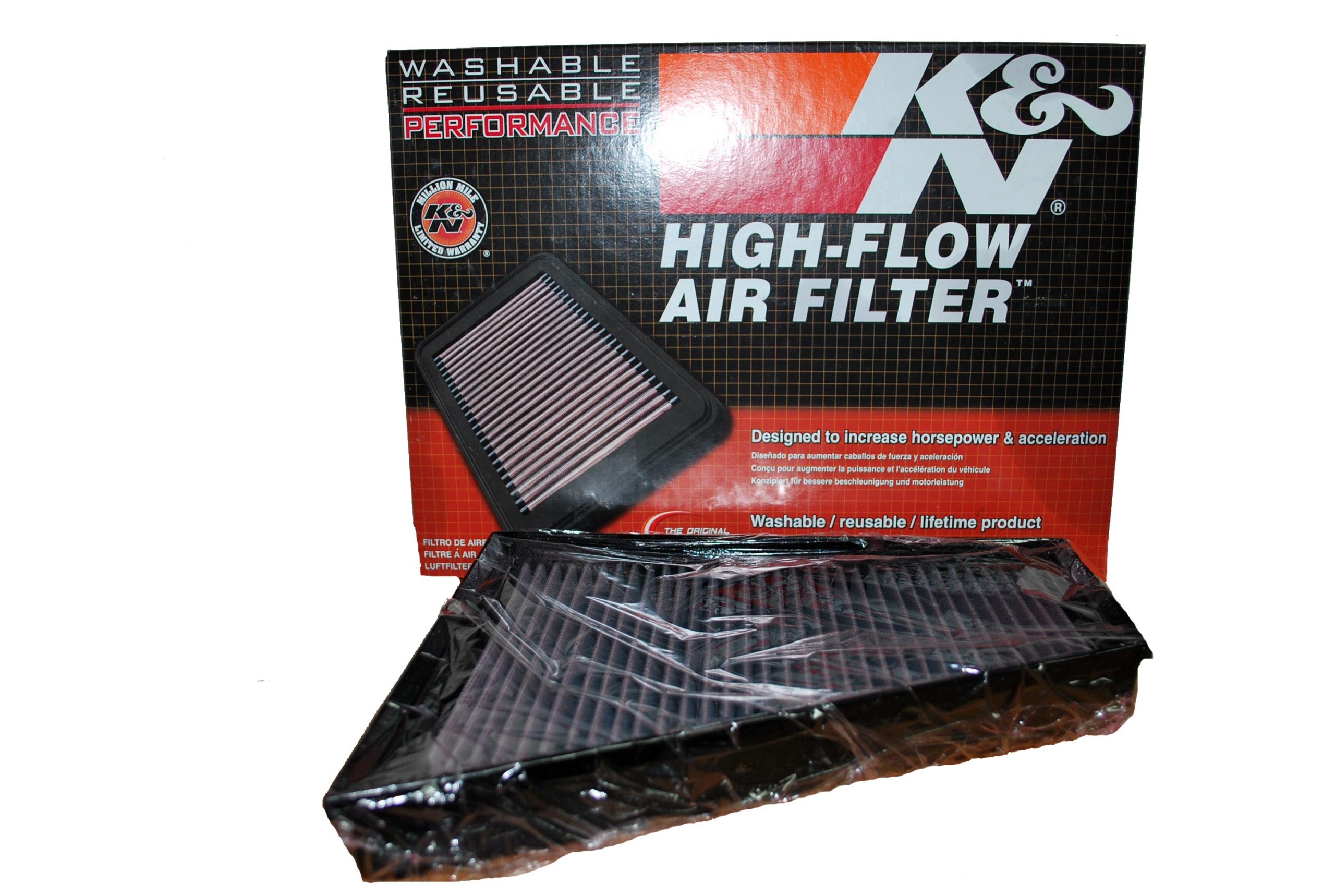 K&N ФІЛЬТР ПОВІТРЯ MONDEO IV Mk4 1.8 2.0 TDCI