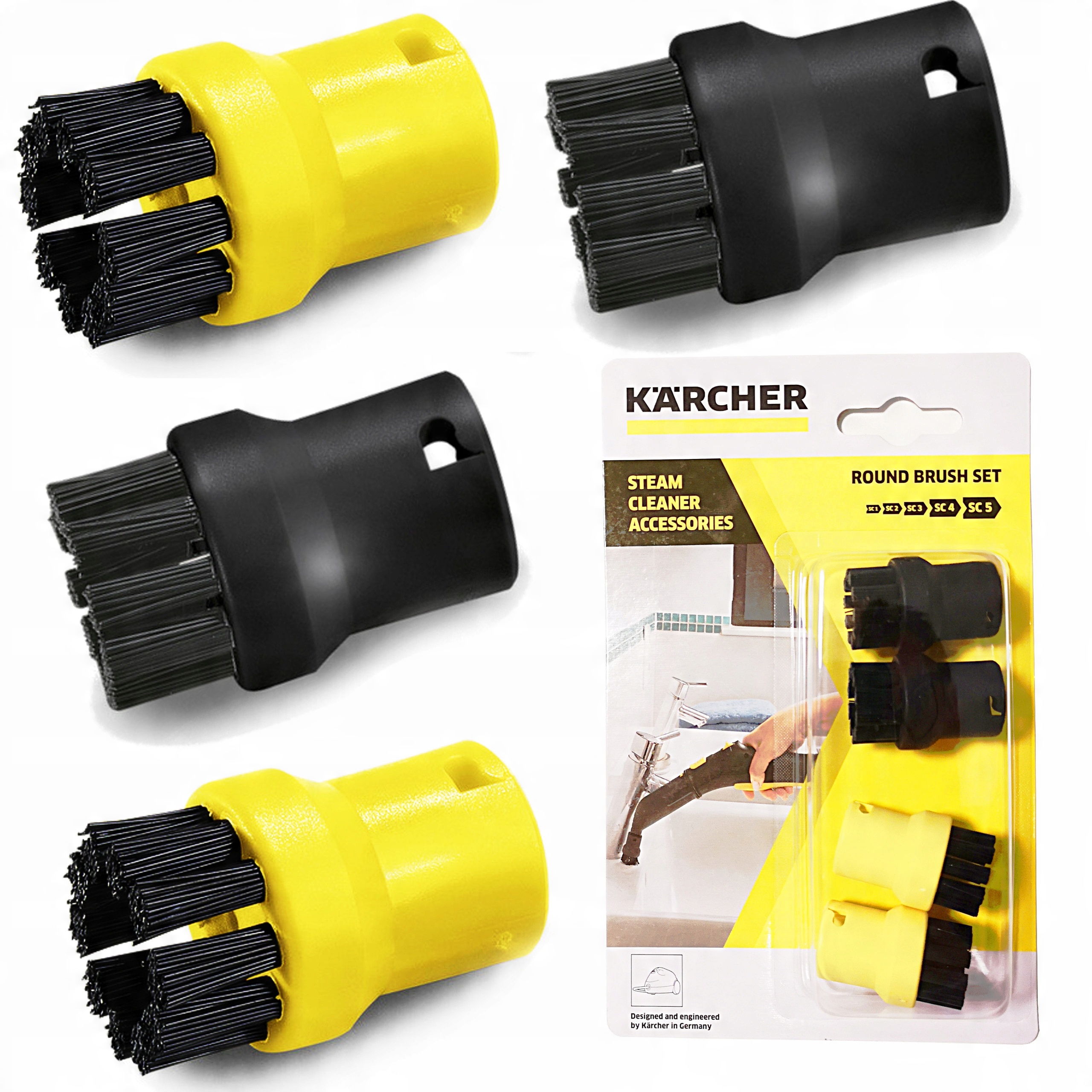 

Karcher Szczotki do parownicy 2.863-264.0 Okrągłe