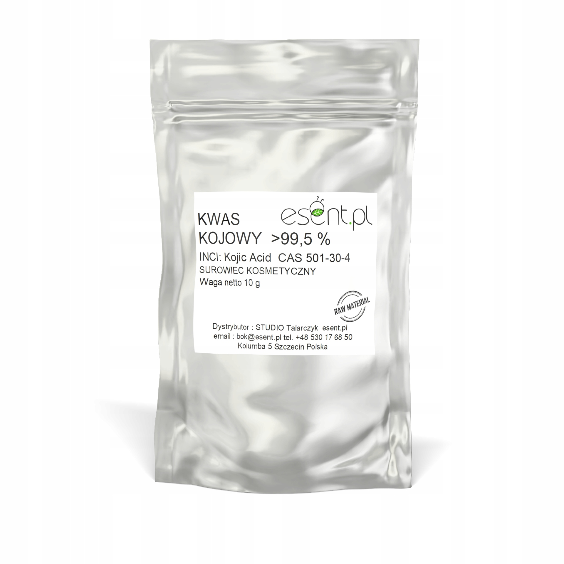 

Kwas Kojowy 99,5% 10g depigmentacja, oczyszczenie