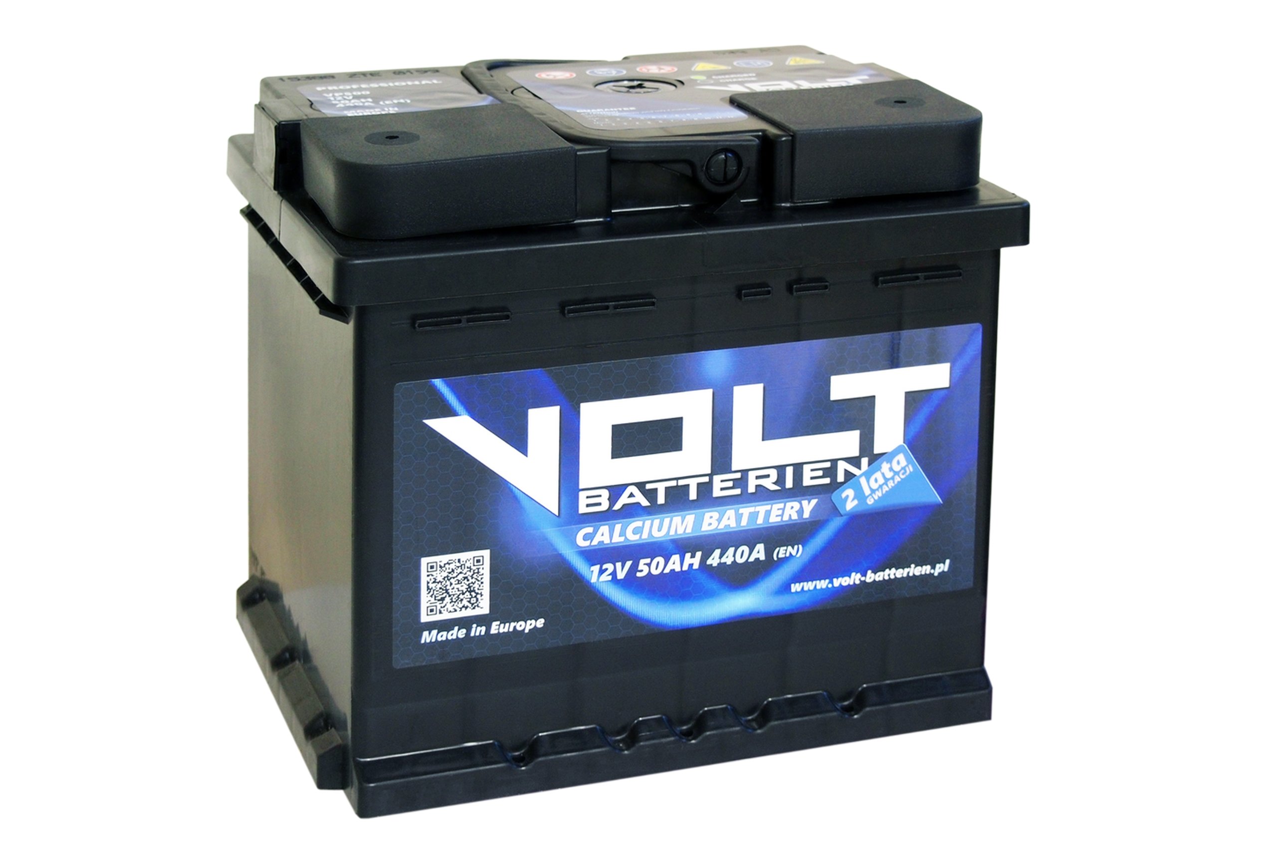 VP500 - Аккумуляторная батарея VOLT PROfessional 12V 50AH 440A