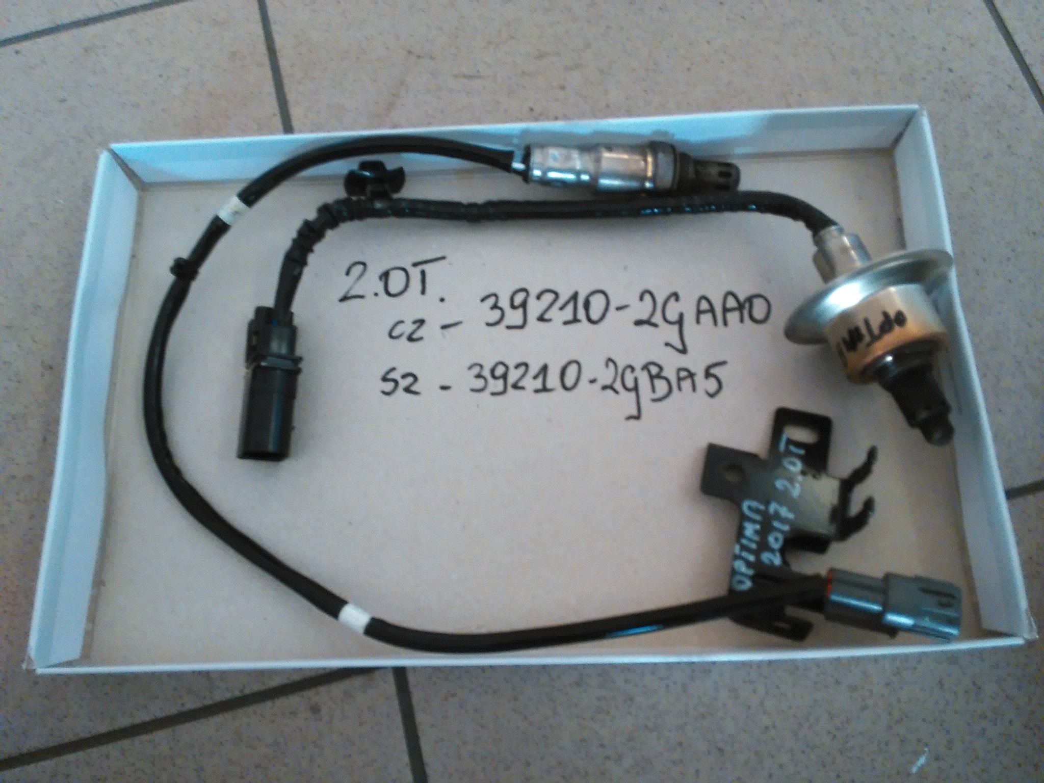 392102GBA5 - KIA OPTIMA SPORTAGE IV 2016 2.0 T ЗОНД 39210-2GBA5