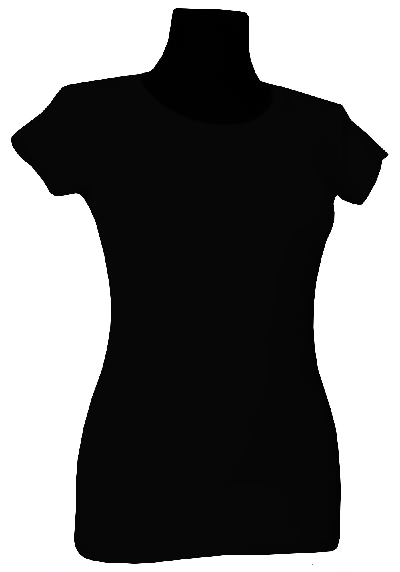 

T-shirt Klasyczna Bluzka Tunika Krótki Rękaw