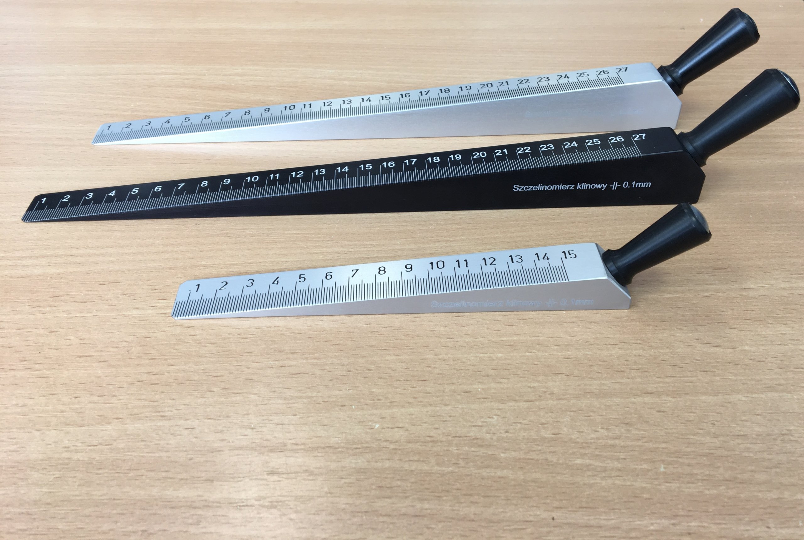 KLIN POMIAROWY, SZCZELINOMIERZ KLINOWY WZORCOWANY Kod producenta KL15W