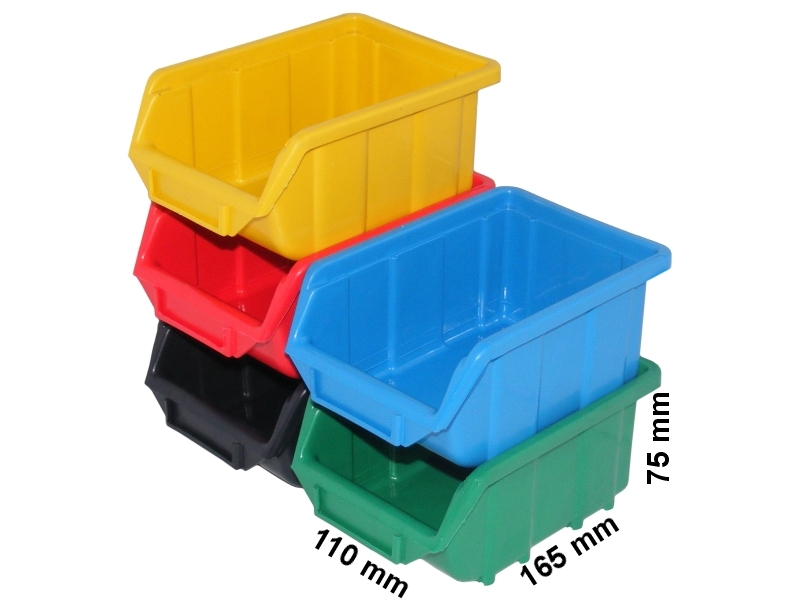 ZESTAW POJEMNIKÓW ECOBOXEXTRA MINI KOLOROWE Marka Patrol group