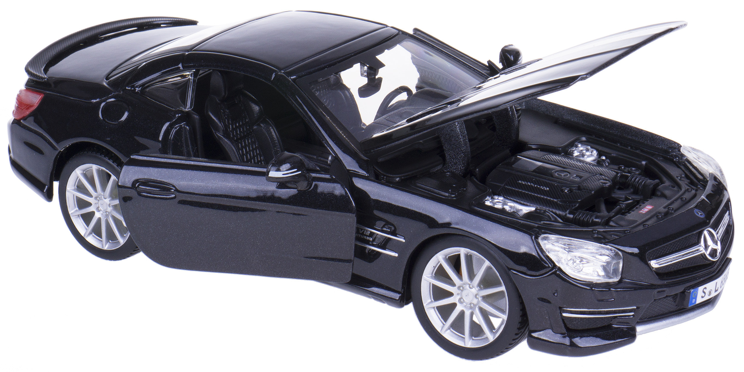 

Mercedes-benz Sl 65 Amg Model Metal Bburago 1:24 C