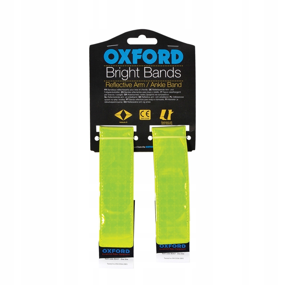 UNIWERSALNA OPASKA ODBLASKOWA OXFORD RAMIĘ KOSTKA