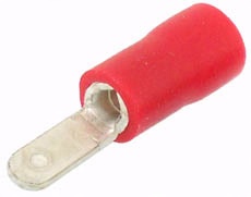 

Konektor Męski Wsuwka Męska 2,8 mm Osłona 10szt