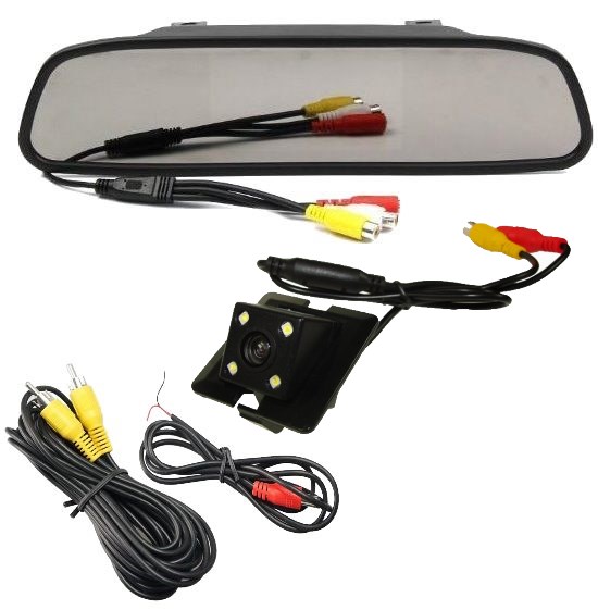 MONITOR LUSTERKO KAMERA TOYOTA LAND CRUISER 150