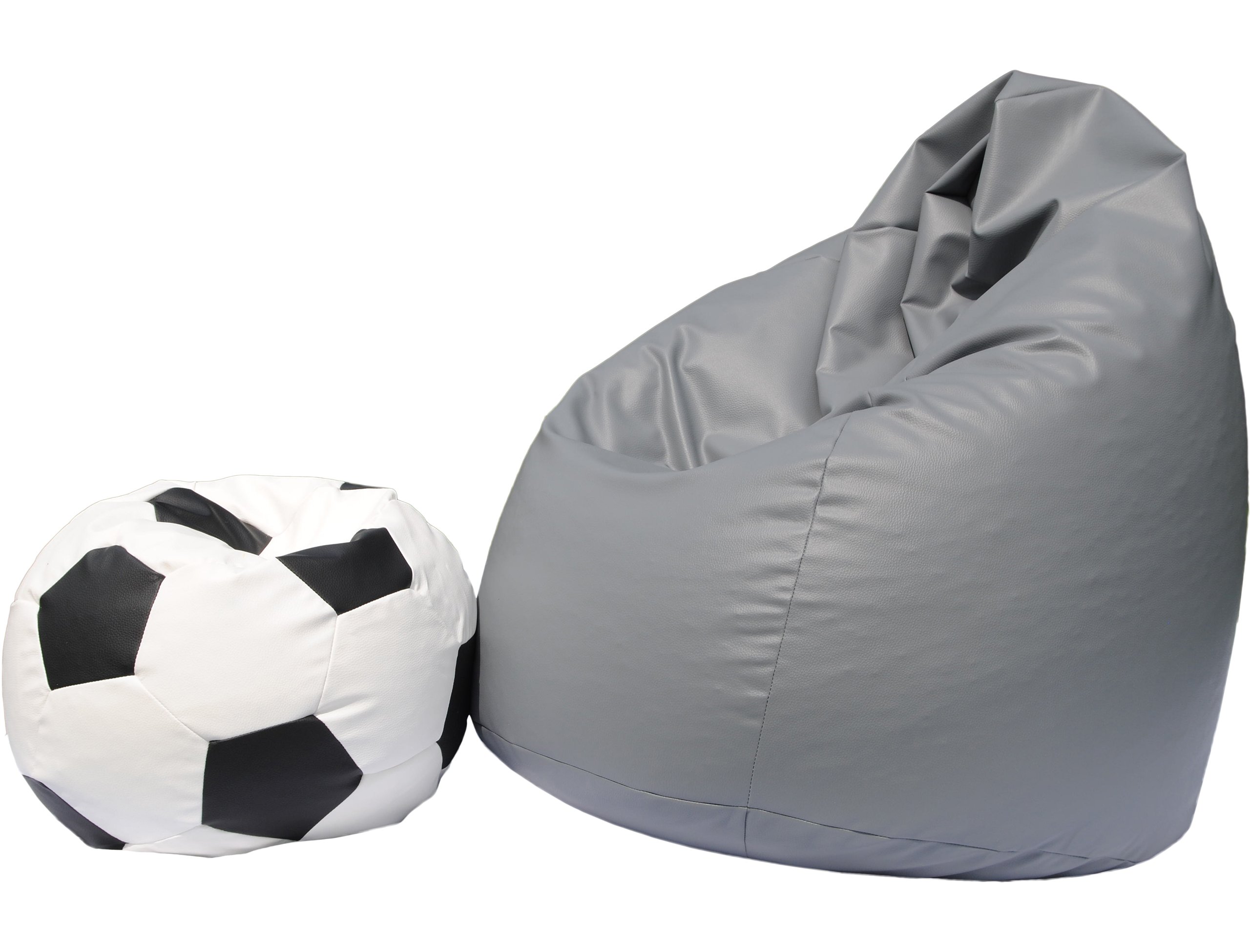 FOTEL SAKO XXXL + GRATIS pufy WOREK XL PUFA XXL Kształt okrągła