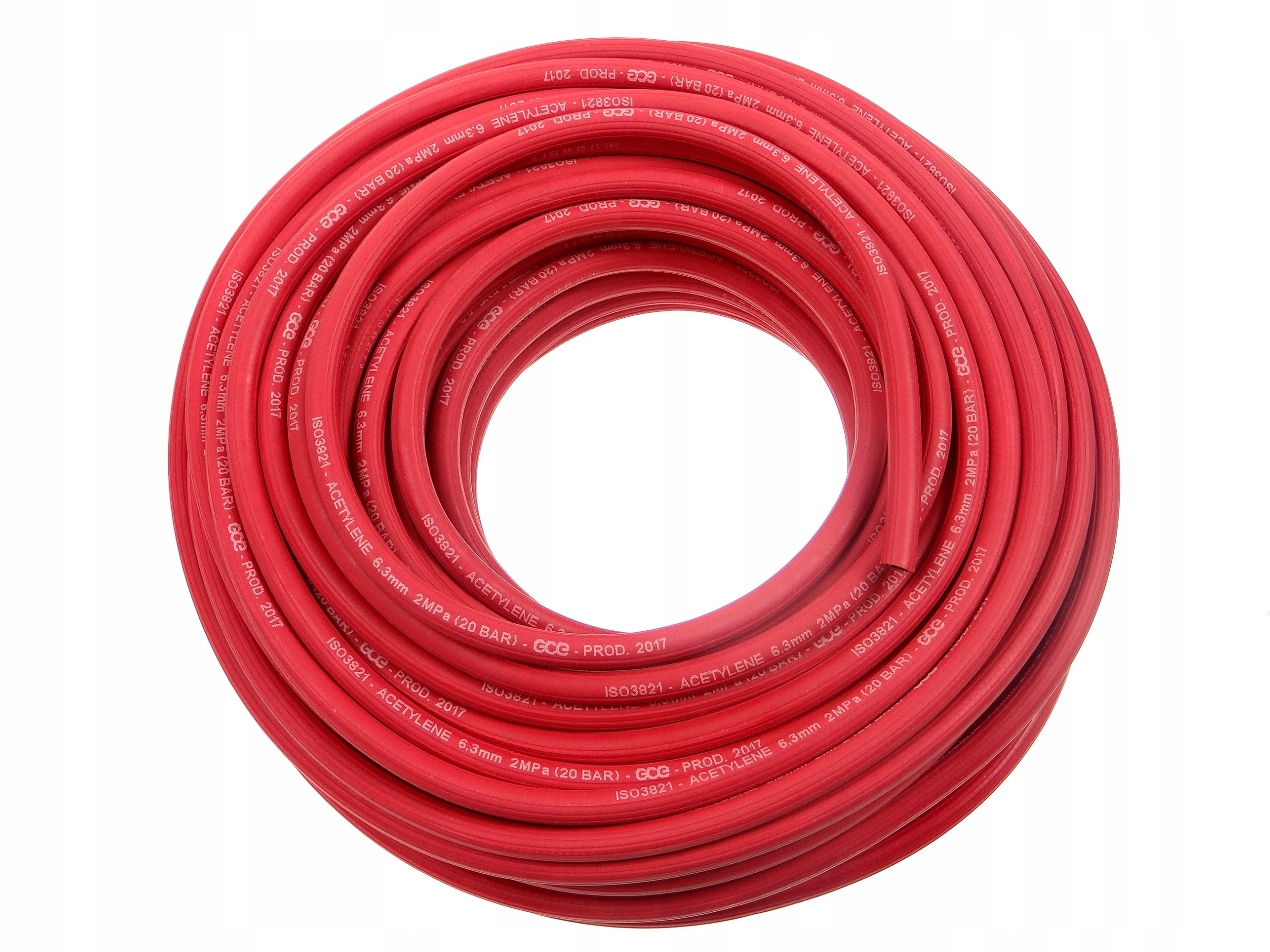 

Wąż Spawalniczy Gumowy Acetylen Fi 6,3 z Metra