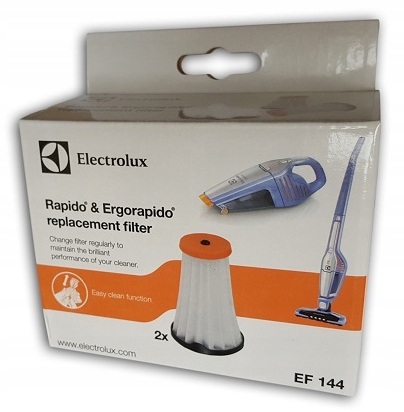

Filtry EF144 Odkurzacza Electrolux ErgoRapido 2szt
