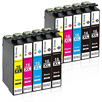 10 Tuszy Atramentowych Do Drukarki Epson Mipelo 16 XL