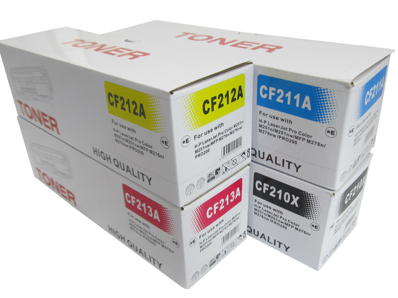 

4x toner dp Hp 131X, Hp 131A, Hp CF210X CF213A