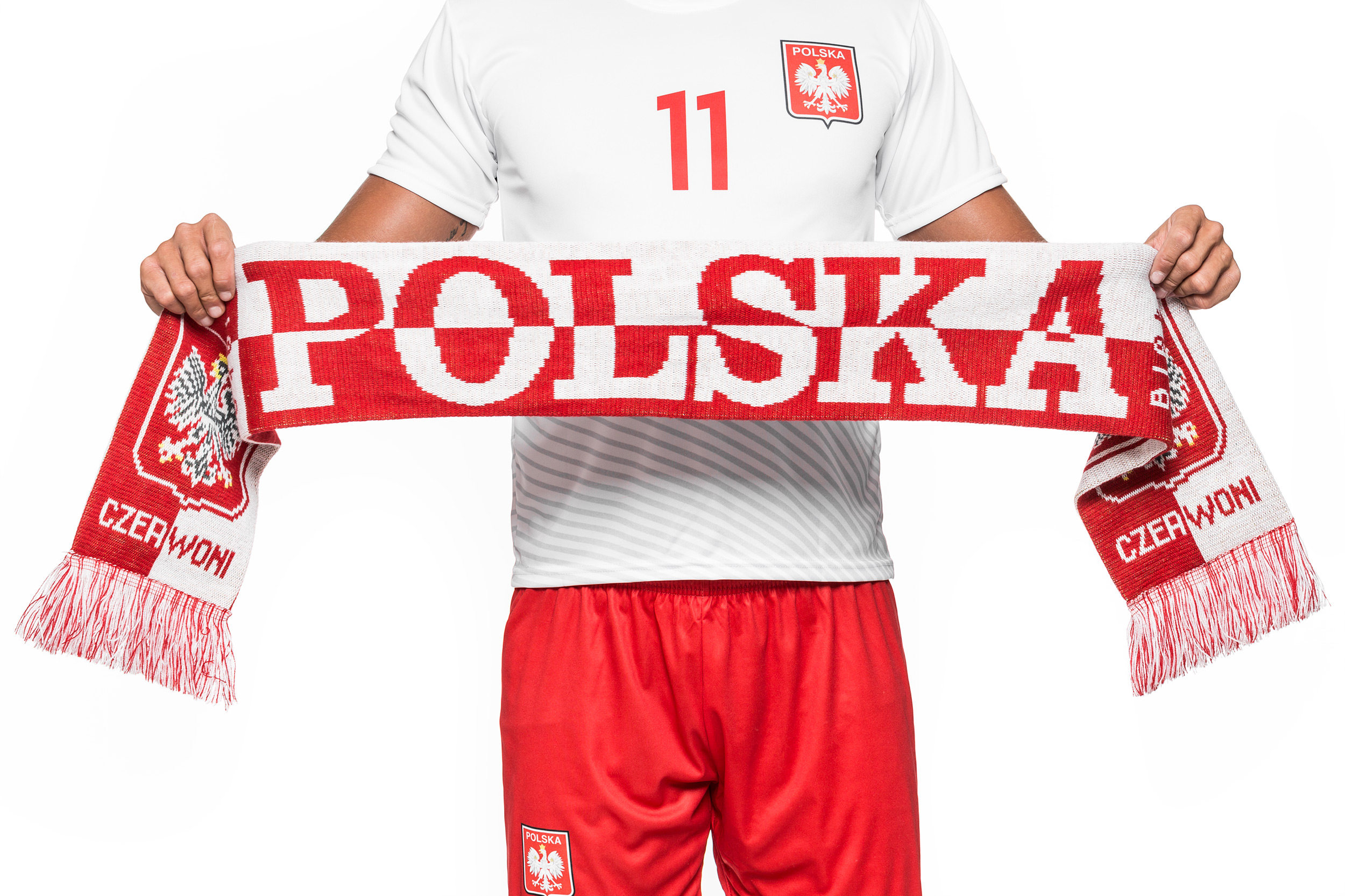 SZALIK POLSKA SZALIKI KIBICA REPREZENTACJI POLSKI2 Szerokość 19 cm