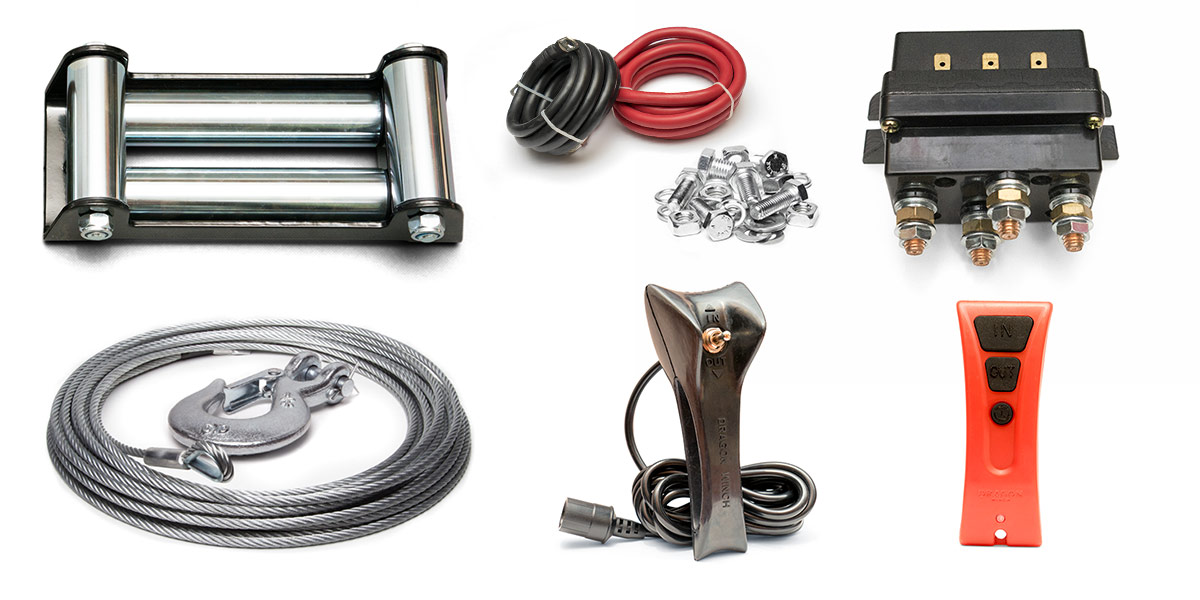 WYCIAGARKA ELEKTRYCZNA 24V DRAGON WINCH 10T 20Ton Producent code DWT22000HD